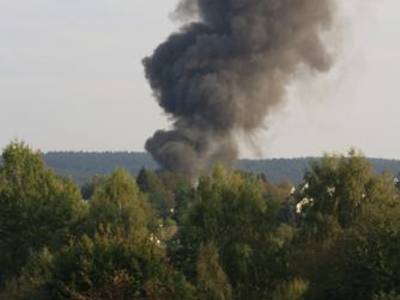 Großbrand in Selbitz