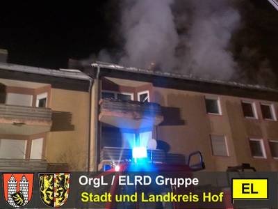 Brand in Mehrfamilienwohnhaus